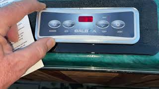 How to set Mode on your SPA Standard Economy Sleep St Ec SL Spa not heating Why modes Balboa [upl. by Leoline]