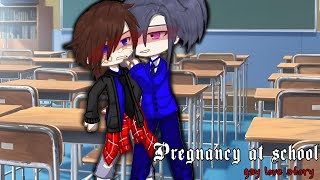 🍭 quotPregnancy at schoolquot GAY love story ♡ GCMM GLMM BLGAY Part 1 [upl. by Lirba589]