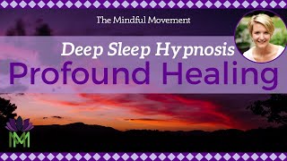 Use Your Powerful Mind Healing Deep Sleep Hypnosis  Mindful Movement [upl. by Idel]