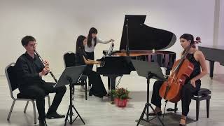 Johannes Brahms  Trio for Piano Clarinet and Cello [upl. by Aissilem]