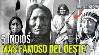 Los 5 Indios mas Famosos de la Historia Americana [upl. by Anitsyrhc]