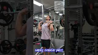 Barbell Overhead Press [upl. by Aubree777]