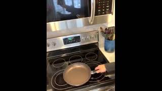 PADERNO Elite 3Ply Stainless Steel Frypan video review by William [upl. by Pittel]