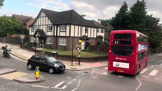 London bus ride 🇬🇧 route 54 from Woolwich to Elmers End please 🙏 Subscribe amp Like 👍 [upl. by Hermione808]