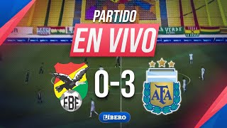 BOLIVIA 03 ARGENTINA por las Eliminatorias Sudamericanas 2026  Fecha 2 [upl. by Weinshienk]