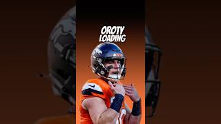 Denver Broncos Rookie Bo Nix Is Future OROTY broncos denverbroncos football nfl [upl. by Nwahsyar]