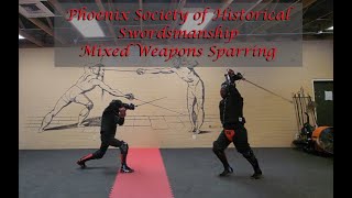 Phoenix Society Mixed Weapons Sparring 6 15 2024 [upl. by Jairia792]