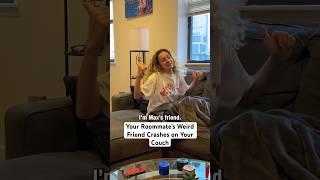 She’s crashing for the whole week comedy sketch funny [upl. by Noslrac]