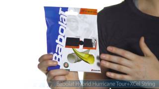 Babolat Hybrid Hurricane TourXCel String [upl. by Kendell958]