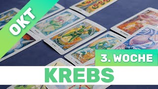 Krebs♋KW 42 16Oktober  22Oktober 2023  Faszinierende Weiterentwicklung  Tarot Horoskop Orakel [upl. by Llorrad145]