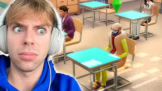 Min første skoledag i Sims 4 [upl. by Reld]