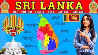 Sri Lanka Geography Explained 🇱🇰  Provinces of Sri Lanka  ශ්රී ලංකාව  இலங்கை  srilanka [upl. by O'Kelly]