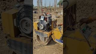 Soil compaction work  how to compacting soil  filling and dressing ytshorts soilcompaction [upl. by Yelekreb]