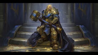 Arthas vs Uther  New Hearthstone Mirror Entry Lines [upl. by Babs]