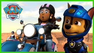 Moto Pups Rescue Mayor Goodway and MORE  PAW Patrol  Cartoons for Kids Compilation [upl. by Ainnat65]