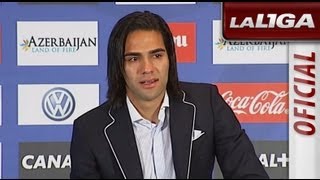 Falcao se despide entre lágrimas del Atlético de Madrid [upl. by Narrat]