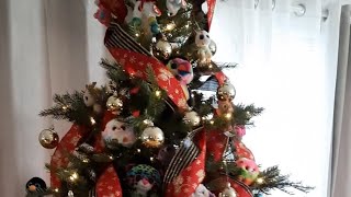 JonWilliams TY Beanie Boos Christmas tree 2023 JonampMinxies TY collections [upl. by Hgieliak]