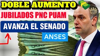 🪙Urgente Jubilados❗ DOBLE AUMENTO en Julio💲 y el Senado aplica cambios en Jubilaciones ANSES 😮 [upl. by Abroms96]