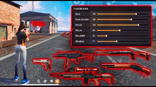 Free Fire Headshot setting 2024 ⚡ Best Sensitivity Settings ⚙️ Sensitivity  Hud Settings Free Fire [upl. by Reiko809]