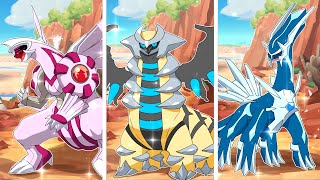 How to Get SHINY Dialga Palkia amp Giratina in Pokemon Scarlet Violet [upl. by Anihcak]