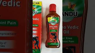 Zandu Ortho Vedic Oil ll Ortho Vedic oil ll Ortho Oil ll Joint Pain Oil ll Ayurvedic Oil oil [upl. by Auhesoj684]