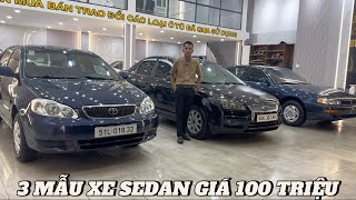 211 HƠN 100 TRIỆU CÓ NGAY 3 MẪU XE NỒI ĐỒNG CỐI ĐÁ TOYOTA ALTIS 18 2004 CAMRY LE FORD FOCUS 18 MT [upl. by Ymerrej615]