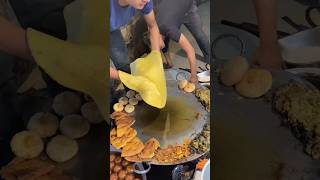 Indias number one street food non sea paratha how to make in India indiansnack [upl. by Berget]