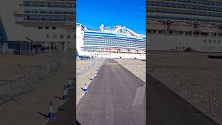 Stornoway Scotland to the Caribbean Princess in 30 Seconds portmonkeys princesscruises [upl. by Eidolem]