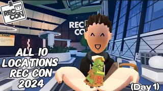 Rec Con 2024 All Kevin The Goblin Quest Locations Day 1 [upl. by Zilber23]