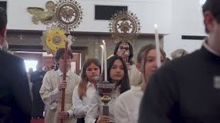 Hierarchical Divine Liturgy at Saint Spyridon Greek Orthodox Church in San Diego California [upl. by Doniv]