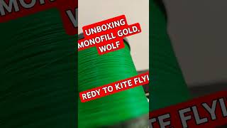 Unboxing monofill gold 🐺 wolftrendingshorts trending funny [upl. by Pollard36]