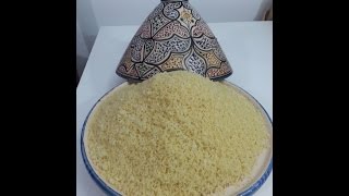 Comment faire de la semoule de couscous Express [upl. by Tilla]