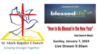 St Mark Baptist Church Live Stream 1072024 [upl. by Hama]