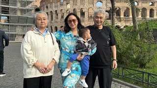 Denise Chariesta Bawa Jaden amp Kedua Orang Tuanya ke Italia Eropa guys [upl. by Alliuqahs]