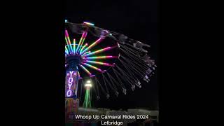 Whoop Up Carnaval Rides at Nights carnival shorts lethbridge viralshorts trending [upl. by Miguela]