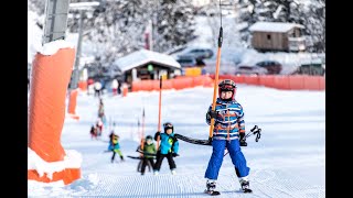 Kolsassberglift  Schlepplift Kindergelände Skischule Skiverleih [upl. by Hameerak]