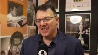 FIDE CEO Emil Sutovsky about World Championship [upl. by Ninahs]