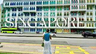 Singapore 4 day Travel Vlog  Exploring the city local food hawker centres cafes amp best bar [upl. by Vivl]