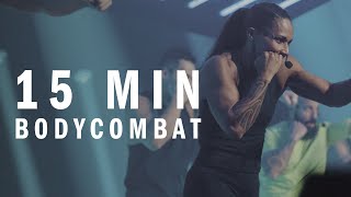 15 Minute BODYCOMBAT Workout  Les Mills amp adidas [upl. by Aerehs22]