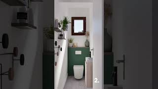 Quelle décoration préférezvous pour vos toilettes  🚽 [upl. by Howlond]