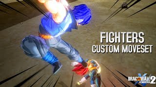 Dragon Ball Xenoverse 2  NEW Fighters CAC custom Moveset Mod for SYMHUM Showcase [upl. by Royall]