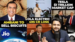 Elon Musk 300B Club Swiggy IPO Apple Airtel Jio Ola Tesla WhatsApp Business News [upl. by Hsirt]