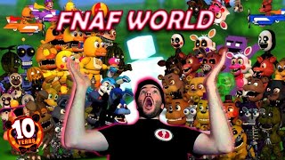 FNAF WORLD is INSANE  FNAF WEEK Day 2 [upl. by Maffei]