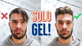 CAPELLI RAGAZZO allindietro  Come usare il Gel [upl. by Alver]