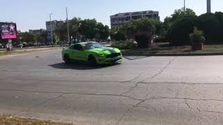 Ford Mustang American cars Plovdiv shorts [upl. by Ayrolg]