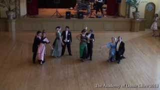 Danse Libre  National TwoStep Lancers at Santa Clara Vintage Waltz and Swing Weekend 2013 [upl. by Yelhsa193]