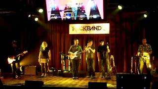 Rock Band 3 Harmonixs Stage Demo At E3 2010 Filmed By Rockbandaidecom [upl. by Niggem]