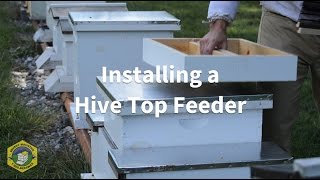 Installing a Hive Top Feeder  Brushy Mountain Bee Farm [upl. by Kussell]