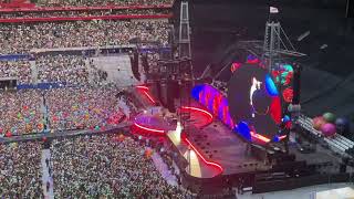 Concert Coldplay GROUPAMA Stadium 25062024 Adventure of a Lifetime [upl. by Nairadas]