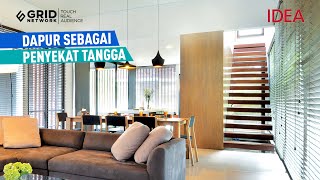 Dapur Memanfaatkan Sisi Railing Tangga [upl. by Burtie445]